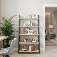 Стеллаж ДОМУС Урбан-1 вяз светлый/металл черный 157х86 купить в Минске Стеллаж ДОМУС Урбан-1 вяз светлый/металл черный 157х86 купить в Минске