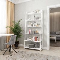 Стеллаж ДОМУС Урбан-1 белый/металл белый 190.6х86 Стеллаж ДОМУС Урбан-1 белый/металл белый 190.6х86