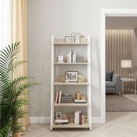 Стеллаж ДОМУС Урбан-1 вяз светлый/металл белый 157х66 купить в Минске Стеллаж ДОМУС Урбан-1 вяз светлый/металл белый 157х66 купить в Минске