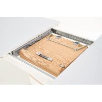 Стол HALMAR TORONTO раскладной , белый / дуб золотой купить в Минске