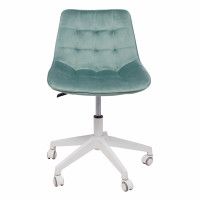 Кресло поворотное CAROLYN велюр мятный купить в Минске