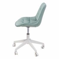 Кресло поворотное CAROLYN велюр мятный купить в Минске