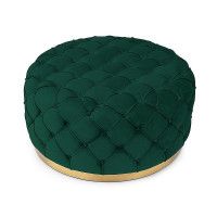 Пуф SIGNAL MIRA Velvet tap. 201 зеленый
