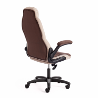 Кресло TetChair BAZUKA флок , коричневый/бежевый/коричневый купить в Минске