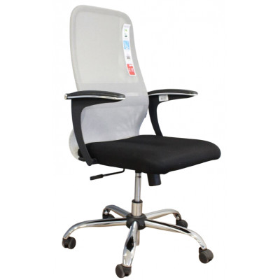 Кресло Metta SU-CU152-8 CH светло-серый/черный купить в Минске