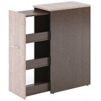 Тумба с выдвижной секцией