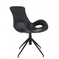 Обеденное кресло Everprof Freedom Экокожа Черный Обеденное кресло Everprof Freedom Экокожа Черный