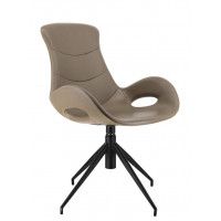 Обеденное кресло Everprof Freedom Экокожа Серый