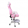 Кресло поворотное LOLU розовый