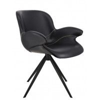 Обеденное кресло Everprof Aurora Экокожа Черный