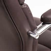 Кресло AksHome AUGUST (Август) Eco темно-коричневый купить в Минске