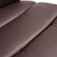 Кресло AksHome AUGUST (Август) Eco темно-коричневый купить в Минске