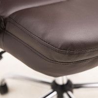 Кресло AksHome AUGUST (Август) Eco темно-коричневый купить в Минске