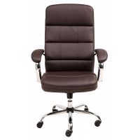 Кресло AksHome AUGUST (Август) Eco темно-коричневый купить в Минске