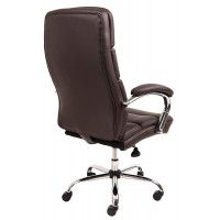 Кресло AksHome AUGUST (Август) Eco темно-коричневый купить в Минске