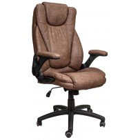 Кресло AksHome Aurora (Аврора) Eco коричневый