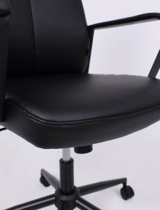Кресло AksHome EDISON (Эдисон) Eco черный