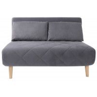 Диван ЭЛЛИ 100 двухместный серый Велютто люкс 32 / бук купить в Минске Диван ЭЛЛИ 100 двухместный серый Велютто люкс 32 / бук купить в Минске