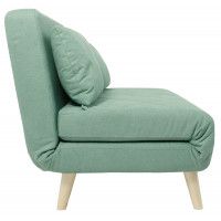 Диван ЭЛЛИ 120 двух-местный мятный Antonio mint / бук купить в Минске