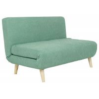 Диван ЭЛЛИ 120 двух-местный мятный Antonio mint / бук купить в Минске