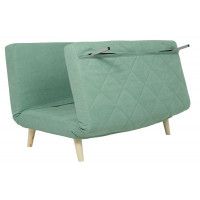 Диван ЭЛЛИ 120 двух-местный мятный Antonio mint / бук купить в Минске