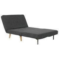 Диван ЭЛЛИ 140 двухместный графит Antonio grafit / бук купить в Минске