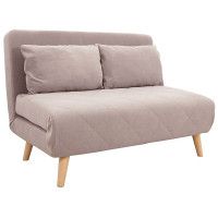 Диван ЭЛЛИ 140 двухместный пыльная роза Велютто люкс 37 / бук Диван ЭЛЛИ 140 двухместный пыльная роза Велютто люкс 37 / бук