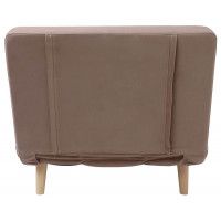 Кресло-кровать ЭЛЛИ 80 бежевый Велютто люкс 22 / бук купить в Минске