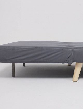 Кресло-кровать ЭЛЛИ 80 серый Велютто люкс 32 / бук купить в Минске