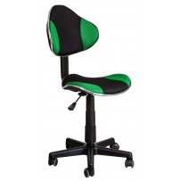 Кресло AksHome MIAMI (Майами) черный / зеленый