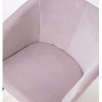 Кресло Алвест  AV 302, лавандовый микровелюр 15/черный купить в Минске