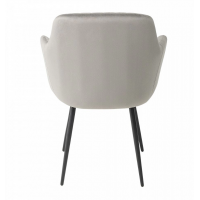 Стул Commander 1 светло-серый велюр Tiffany 16/черный купить в Минске