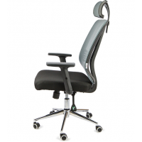 Кресло Calviano Caro (серый/черный) купить в Минске