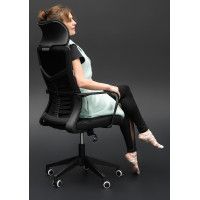 Кресло Calviano Milan Аir Black купить в Минске