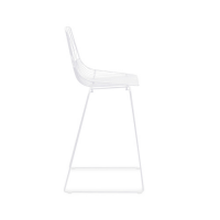 СТУЛ ПОЛУБАРНЫЙ SHT-S125-CN1 белый-белый купить в Минске