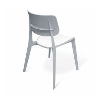 СТУЛ SHT-S110-P серый - белый купить в Минске
