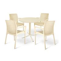 СТУЛ SHT-S68 бежевый - ваниль (цинк) купить в Минске