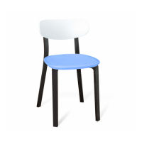 СТУЛ SHT-S85-2 белый-голубой-черный муар СТУЛ SHT-S85-2 белый-голубой-черный муар