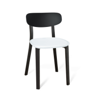 СТУЛ SHT-S85-2 черный-белый -черный