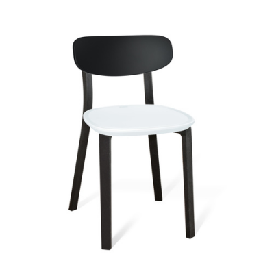 СТУЛ SHT-S85-2 черный-белый -черный купить в Минске