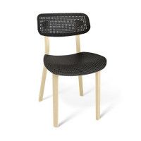 СТУЛ SHT-S85 черный - бежевый