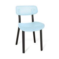 СТУЛ SHT-S85 пастельно-голубой - черный