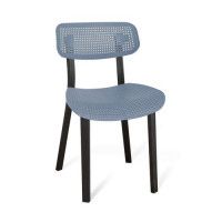 СТУЛ SHT-S85 синий морена - черный СТУЛ SHT-S85 синий морена - черный