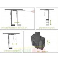 Подвесной держатель системного блока Unique купить в Минске