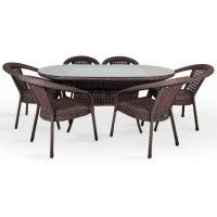 Комплект садовой мебели Aiko Camellia с овальным столом купить в Минске Комплект садовой мебели Aiko Camellia с овальным столом купить в Минске