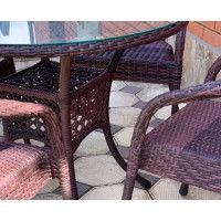 Комплект садовой мебели Aiko Deco 4 с круглым столом купить в Минске Комплект садовой мебели Aiko Deco 4 с круглым столом купить в Минске