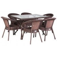 Стол садовый обеденный AIKO Deco 120х90 купить в Минске