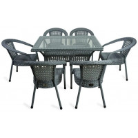 Стол садовый обеденный AIKO Deco 140х85 купить в Минске