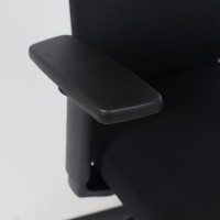 Кресло AksHome FENIX (Феникс) черная сетка + ткань/черный полиамид купить в Минске