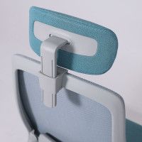 Кресло AksHome FENIX (Феникс) светло-серая сетка+ бирюзовая ткань/серый полиамид купить в Минске Кресло AksHome FENIX (Феникс) светло-серая сетка+ бирюзовая ткань/серый полиамид купить в Минске